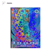 2023-24 Panini Hoops Premium Hoopla Brandon Miller 1/1 Nebula RC Rookie #3 shown on a white PAKRA background.