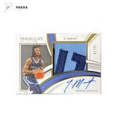2021-22 Panini Immaculate Collection Premium Ja Morant Patch Auto 10/10 shown on a white PAKRA background.