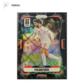 2026 Prizm Fifa World Cup Ferjani Sassi 1/1 black Celestial Lattice #425 shown on a white PAKRA background.