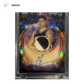 2025-26 Topps Midnight Daybreak Nique Clifford RC PW Relic Auto RPA 4/5 shown on a white PAKRA background.