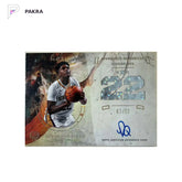 2025-26 Topps Motif Apprentice Numerical Signature Auto Derik Queen RC 7/22 shown on a white PAKRA background.