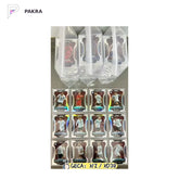 2022 Panini Prizm FIFA World Cup Qatar Silver Set 1-300 Messi Ronaldo shown on a white PAKRA background.