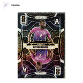 2026 Panini Prizm FIFA WORLD CUP Antonio Rudiger Black 1/1 shown on a white PAKRA background.