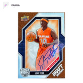 2009-10 Upper Deck Draft Edition#52 Jonny Flynn - BSK shown on a white PAKRA background.