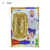 2026 Kayou x Panini FIFA World Cup Harry Kane Glory Cup Trophy /59 England shown on a white PAKRA background.