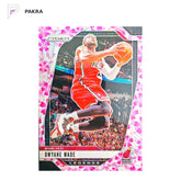 2024-25 Panini Prizm #276 Dwyane Wade - Choice Cherry Blossom 2/20 SSP RARE shown on a white PAKRA background.