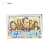 2026 Topps Allen & Ginter The Maine Jared Monaco Bearing the Auto of #AA-TM shown on a white PAKRA background.