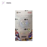 Kakawow 2023 PHANTOM Disney 100 Marvel Collectible Cards Box, official product image on a white PAKRA background.