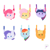 REESEE My Little Pony plush phone clip and earbud pouch, six selectable character styles shown on white; each sold separately.