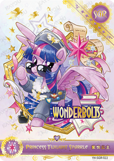 YH-SGR-022 Princess Twilight Sparkle KAYOU MLP Moon Edition Chinese Series 4 SGR single card