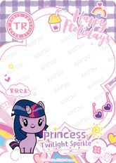 YH-TR-031 KAYOU MLP Rainbow Edition Rainbow 3 TR bundle card