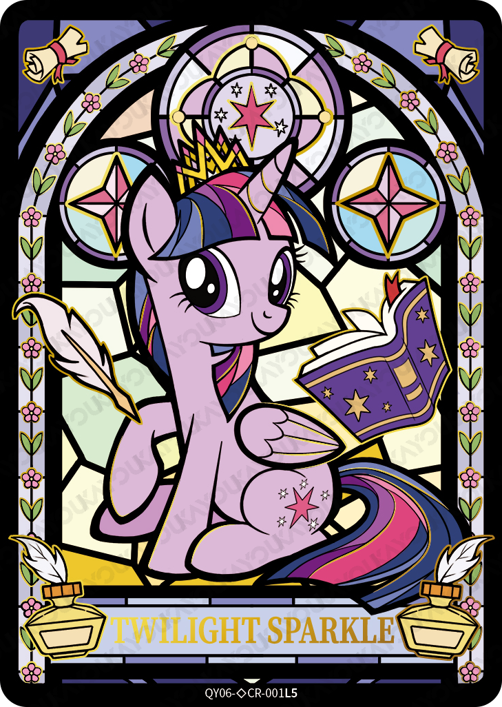 QY06-◇CR-001L5 KAYOU MLP Fun Moments Edition Fun Moments 6 Hidden Diamond CR single card