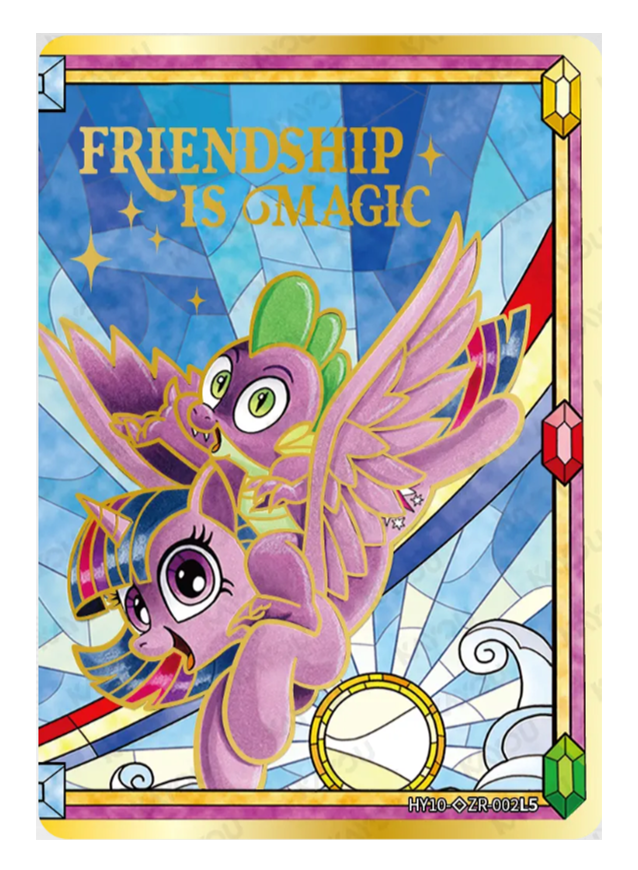 HY10-◇ZR-002L5 KAYOU MLP Moon Edition Moon 10 Hidden Diamond ZR single card