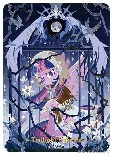 PR-YH-PR-077 YH-PR-077 KAYOU My Little Pony PR card - Twilight Sparkle