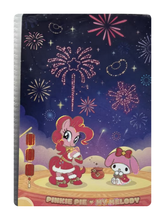 SANXMLP-NL-002 Sanrio x My Little Pony New Year card on white background