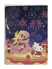 SANXMLP-NL-004 Sanrio x My Little Pony New Year card on white background