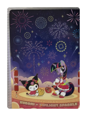 SANXMLP-NL-006 Sanrio x My Little Pony New Year card on white background
