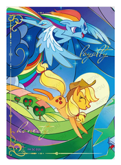 YH-SC-016 YH-SC-016 - Rainbow Dash & Applejack SC single card