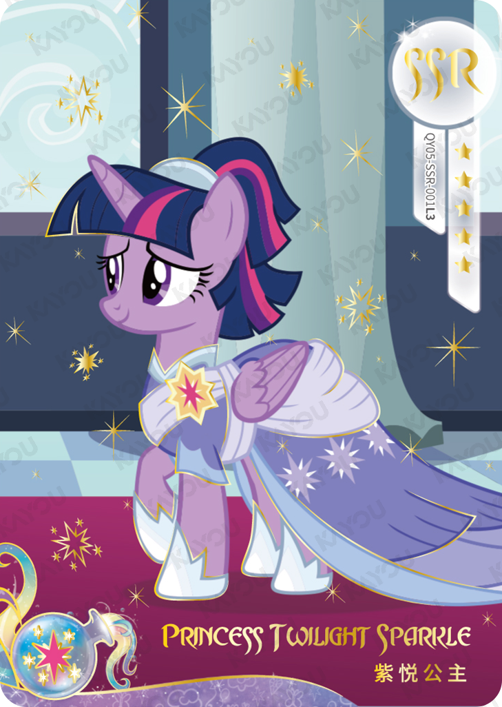 QY05-SSR-001L5 KAYOU MLP Fun Moments Edition Fun Moments 5 SSR bundle card