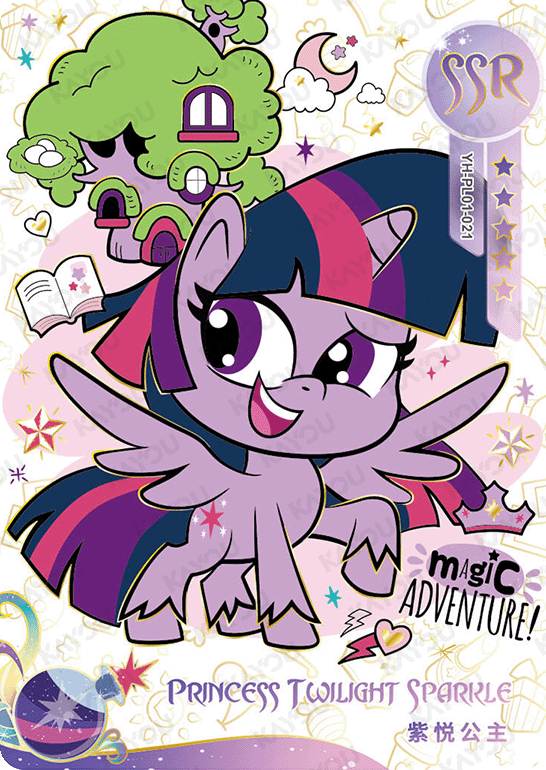 YH-PL01-021 KAYOU MLP Qi Meng Party Edition Qi Meng Party 1 SSR bundle card