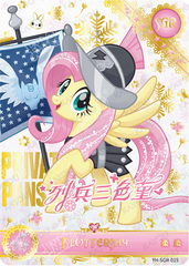 YH-SGR-019 Fluttershy KAYOU MLP Moon Edition Chinese Series 3 SGR single card