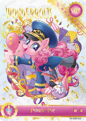 YH-SGR-023 Pinkie Pie KAYOU MLP Moon Edition Chinese Series 4 SGR single card