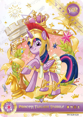 YH-SGR-028 Princess Twilight Sparkle KAYOU MLP Moon Edition Chinese Series 5 SGR single card
