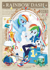 ML01-SP-003L5 KAYOU MLP Friendship Sonic Boom Book Edition Friendship Sonic Boom Book SP bundle card