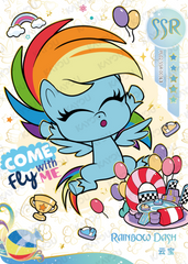 PL02-SSR-003 KAYOU MLP Qi Meng Party Edition Qi Meng Party 2 SSR bundle card