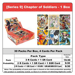 KAYOU NARUTO: Tier 2 Wave 9 (Soldier Chapter) Booster Box - Official Chinese Edition