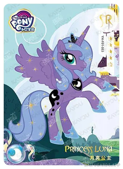 YH-F01-053 KAYOU My Little Pony Rainbow Edition 1 SR card - Princess Luna