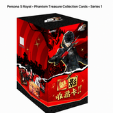 KAYOU Persona 5 Royal Phantom Treasure Collection Cards Series 1 display box with 18 packs
