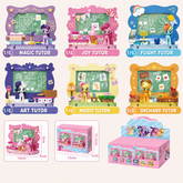 My Little Pony Friendship Tutor six building block designs with English labels