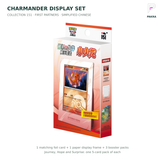 Pokémon Collection 151 First Partners Charmander Display Set on white with PAKRA logo