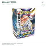 English Pokémon Brilliant Stars Build & Battle Box on white with PAKRA logo