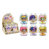 KAYOU My Little Pony Ka-Da Plush Keychain Series 2 display box and six regular design examples on a white background