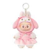 POP MART THE MONSTERS x Hello Kitty and Friends - My Melody Plush Pendant selected vinyl plush pendant on white