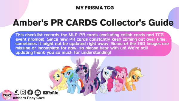 MLP CCG PR Cards Collector's Guide cover