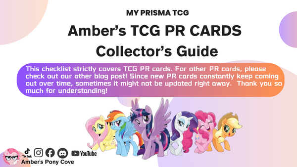 MLP TCG PR Cards Collector's Guide cover