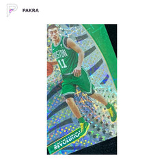 2020-21 Panini Revolution Payton Pritchard RC #136 Asia 1/1 Celtics shown on a white PAKRA background.