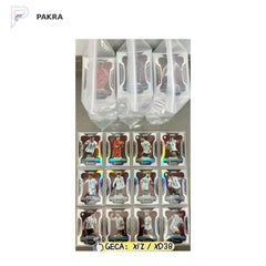 2022 Panini Prizm FIFA World Cup Qatar Silver Set 1-300 Messi Ronaldo shown on a white PAKRA background.