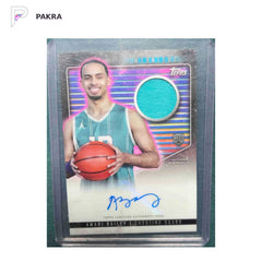 2024 Panini Topps Vanguard Amari Bailey RC AUTO shown on a white PAKRA background.