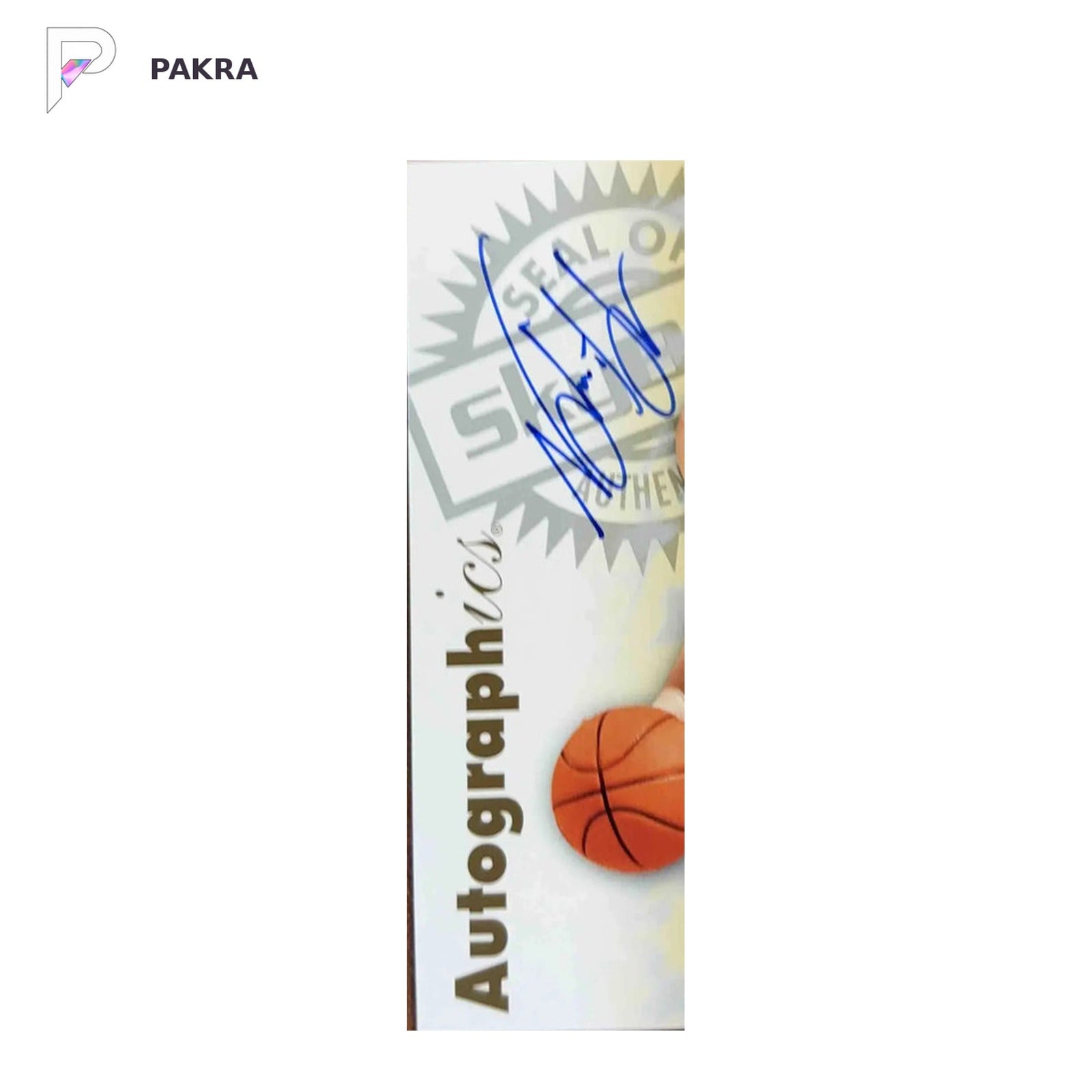 2024 Upper Deck GoodwinChampions 1997 SkyboxAutographics Nick Smith Jr Auto shown on a white PAKRA background.