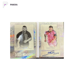 2025 Leaf History Book Lionel Messi Auto 1/1 930P shown on a white PAKRA background.