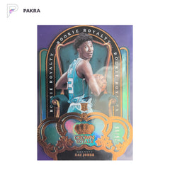 2022 PaniniCrownRoyale #No.7 Kai Jones RC 26/99 shown on a white PAKRA background.