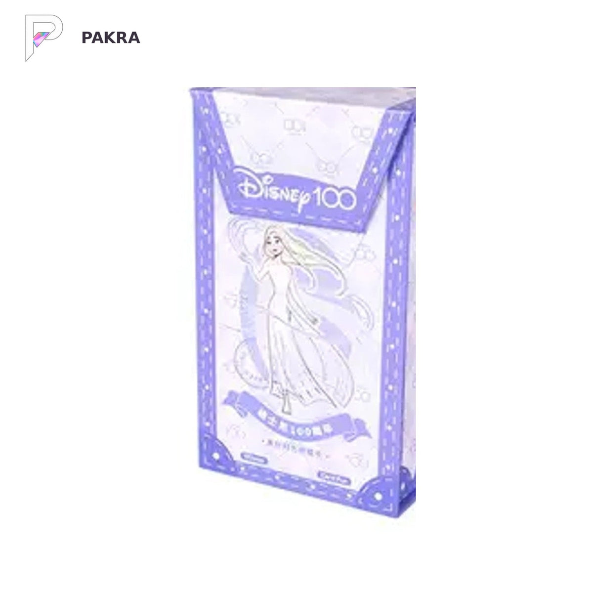 Card.fun Disney 100 Wonderful Moments Collectible Card Box - Elsa Edition, official product image on a white PAKRA background.