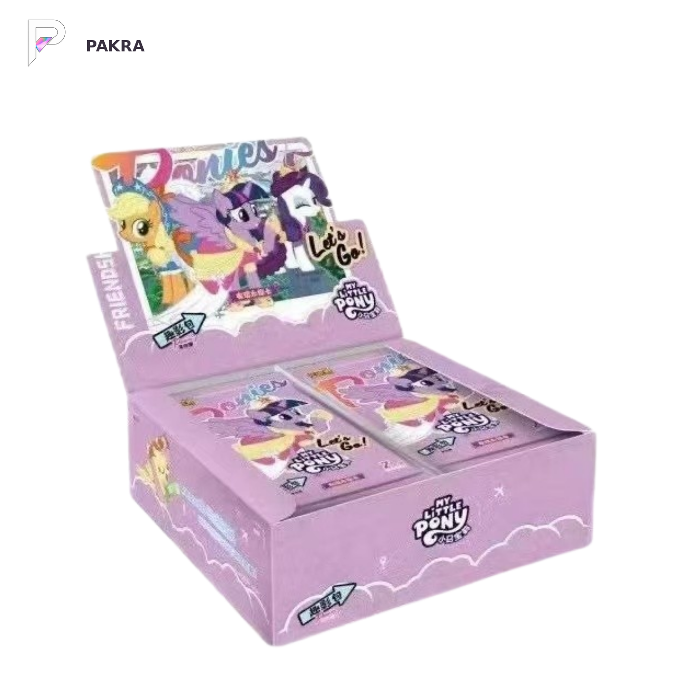 KAYOU My Little Pony Fun Moments Edition 4 Chinese display on white with current PAKRA logo