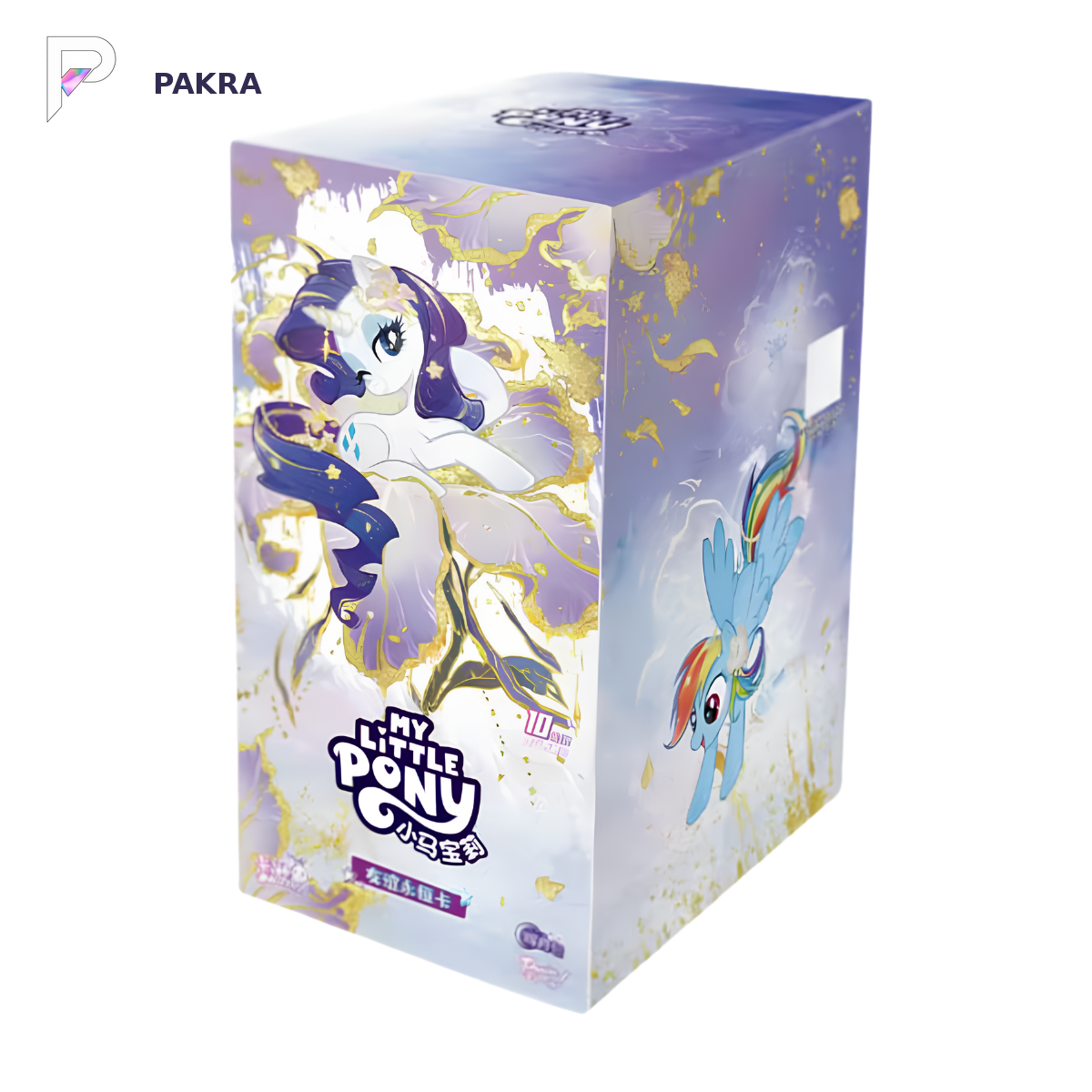 KAYOU My Little Pony Chinese Moon Edition 11 HY11 T4W11 Rarity display box on white with the approved PAKRA logo.