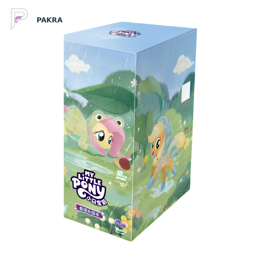 KAYOU My Little Pony Chinese Moon Edition 12 display box on a white background with the approved PAKRA logo; 18-pack China-warehouse format.