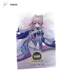 Genshin Impact Genius Invokation TCG Vol.2 Sangonomiya Kokomi Starter Deck, official product image on a white PAKRA background.